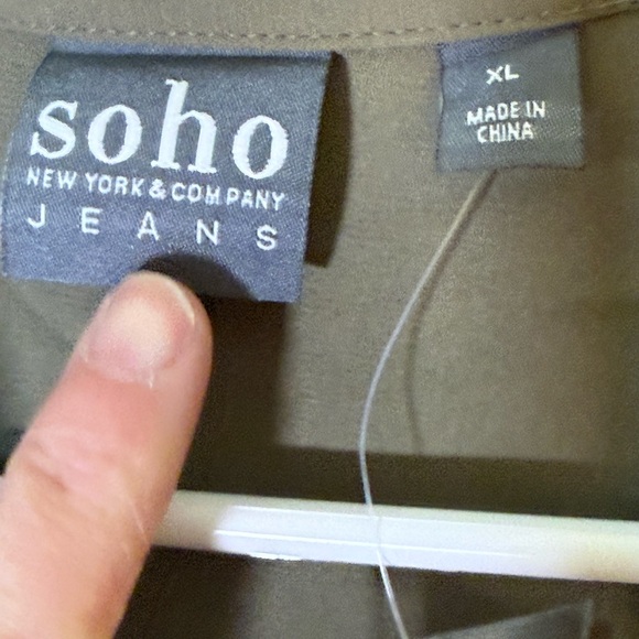 NWT New York & Company Blouse Size XL - Picture 4 of 8